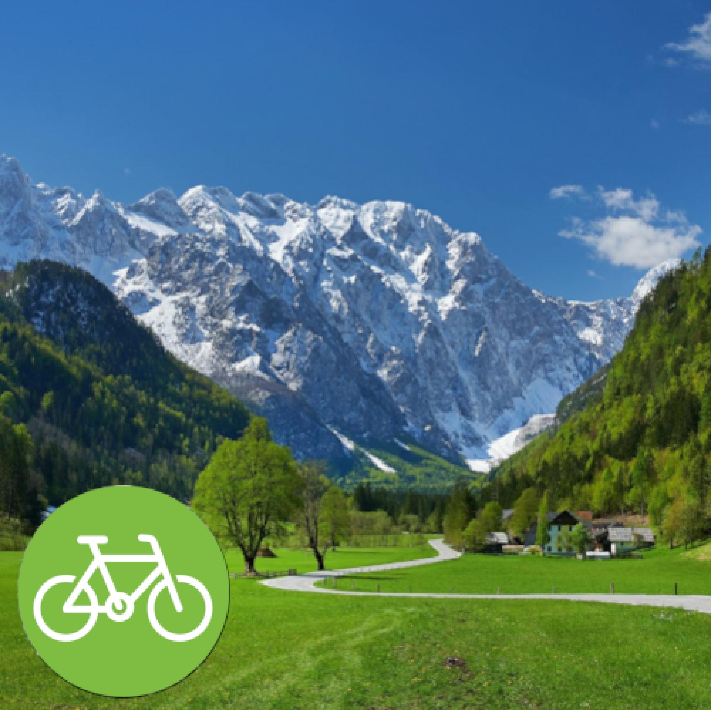 View enlarged image Cycling Routes in the Upper Savinjska Valley