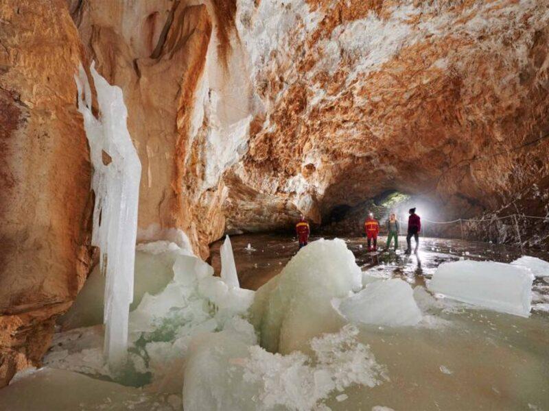 Snežna Cave View enlarged image Snežna Cave