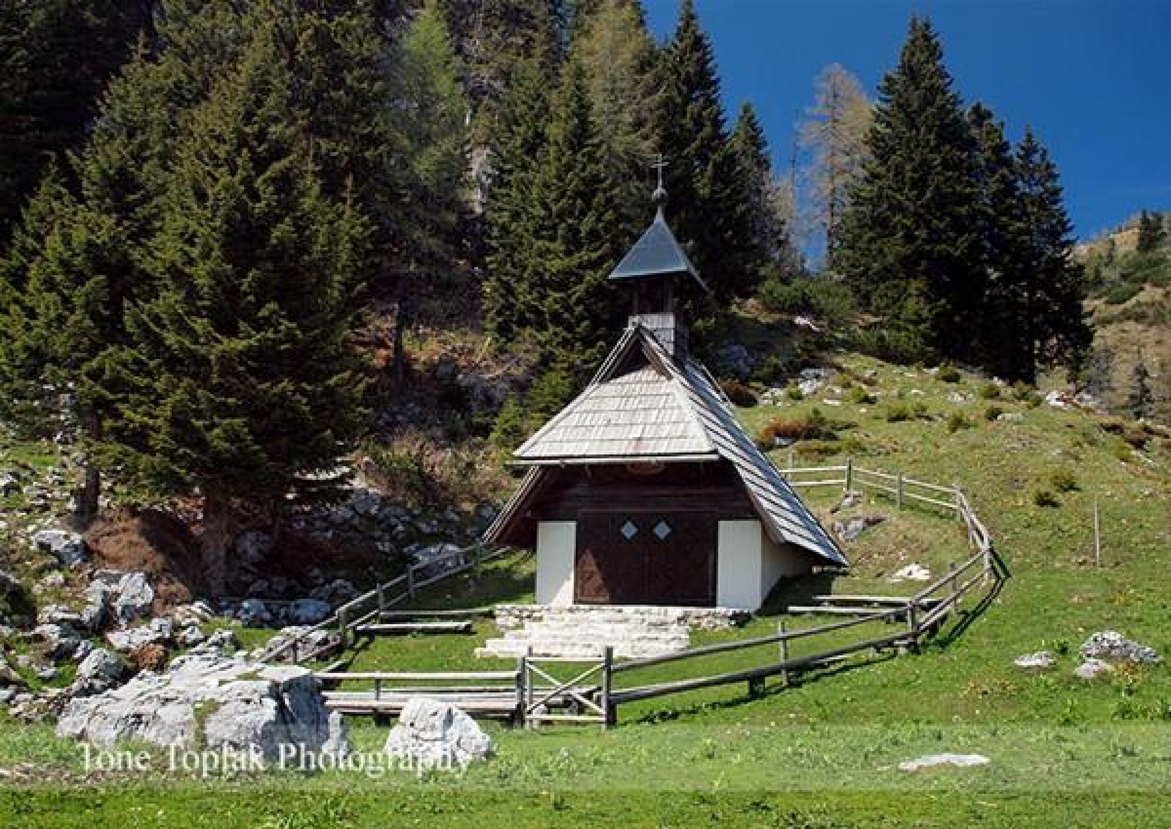 Chapel on the Loka Mountain Pasture View enlarged image Chapel on the Loka Mountain Pasture