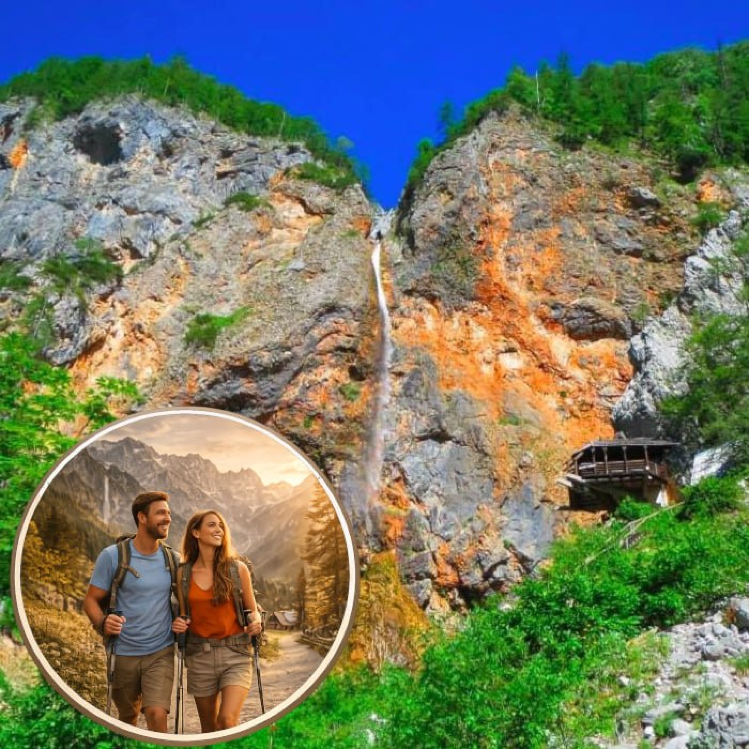 Ogled povečano sliko Peš poti po Zg. Savinjski dolini
