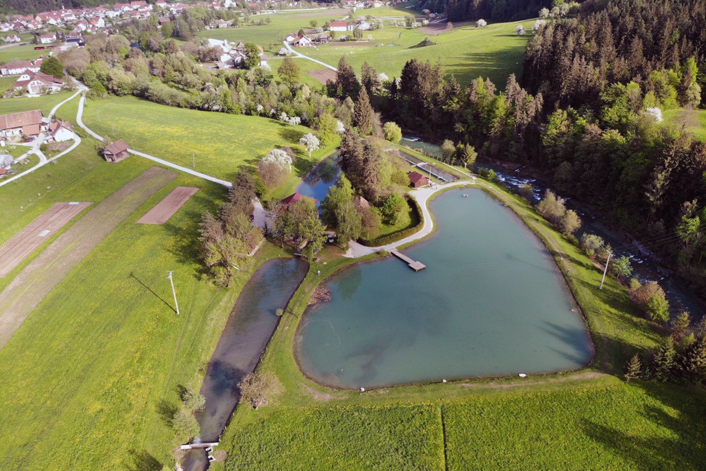 Ogled povečano sliko Okrepčevalnica Ribiški dom Ljubno