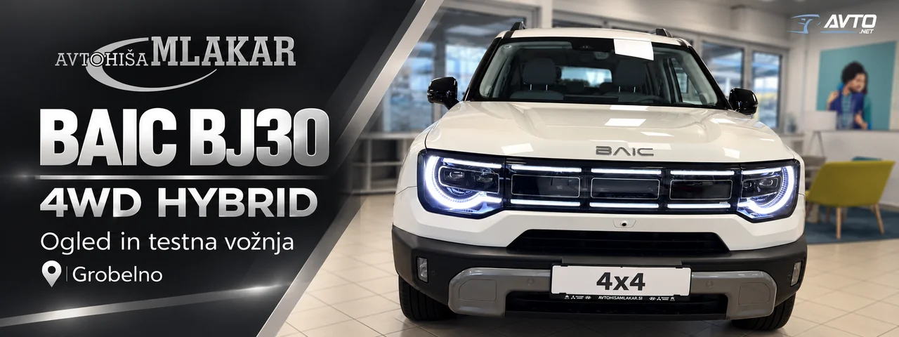 BAIC BJ30 4WD Hybrid pri Avtohiši Mlakar – ogled in testna vožnja v Grobelnem