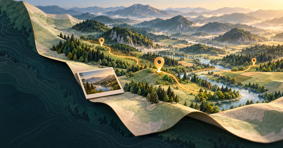 Geo KAM: Savinjska routes, sights and events on a map